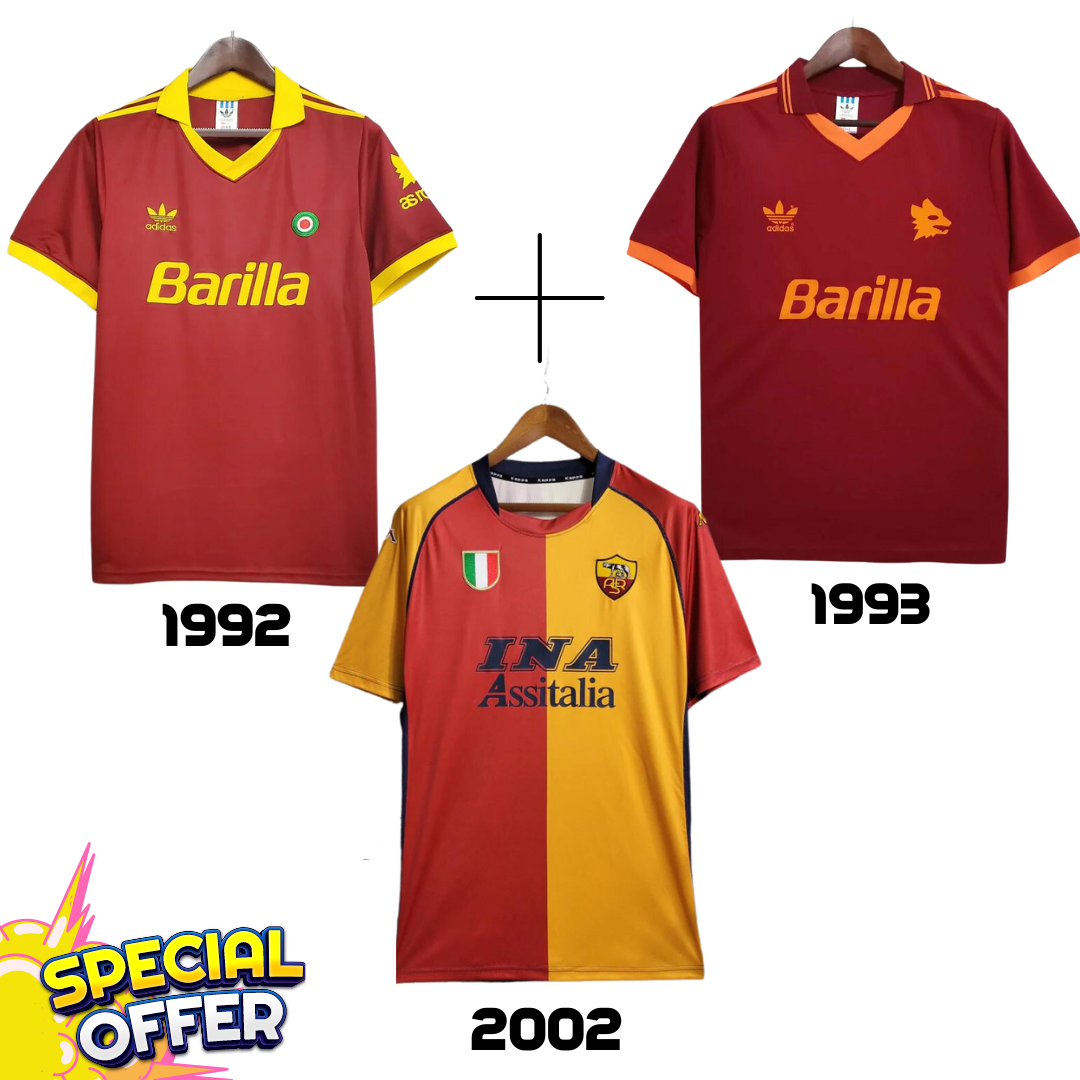 Roma 2002 + Roma 1993 + Roma 1992 - Offerta Speciale